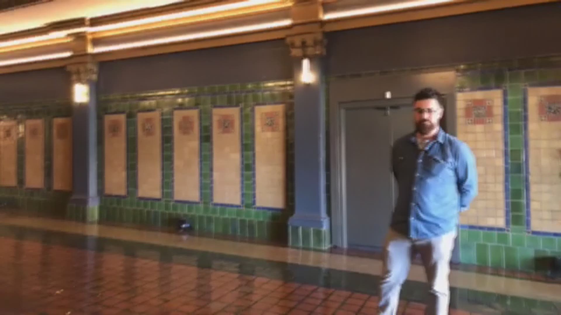 WKYC's Andrew Horansky received a sneak peek of the recently renovated Agora Theatre.