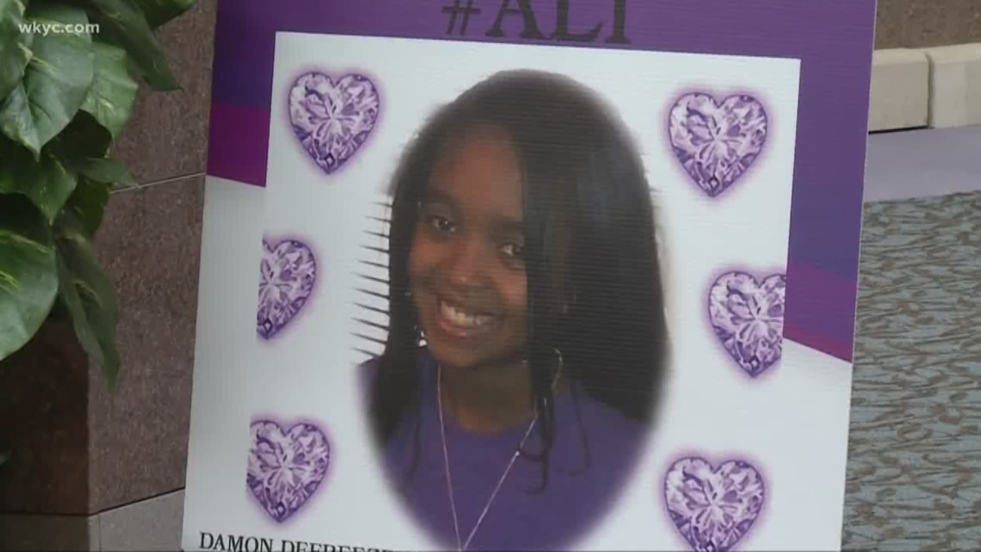 The two-year anniversary memorial was held at the same place Alianna was laid to rest.