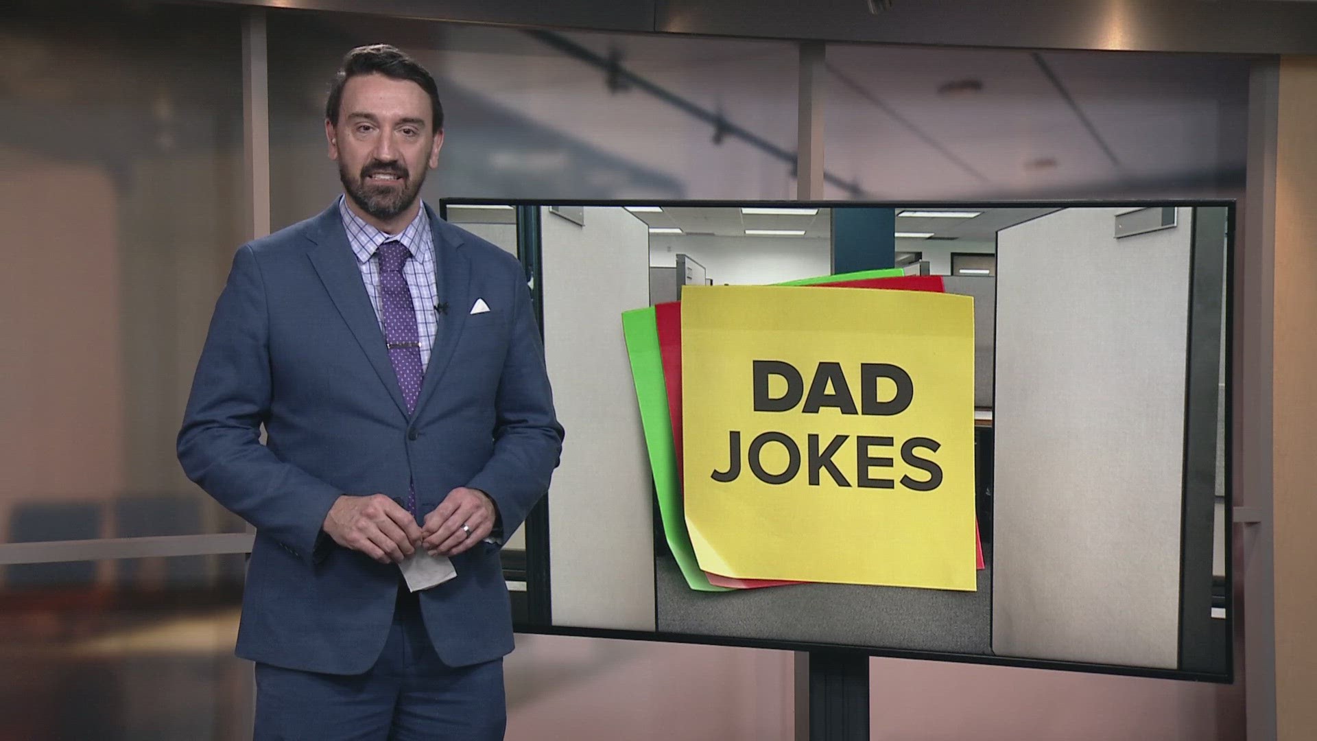 Dad jokes with 3News' Matt Wintz gets hilarious reaction from Isabel ...