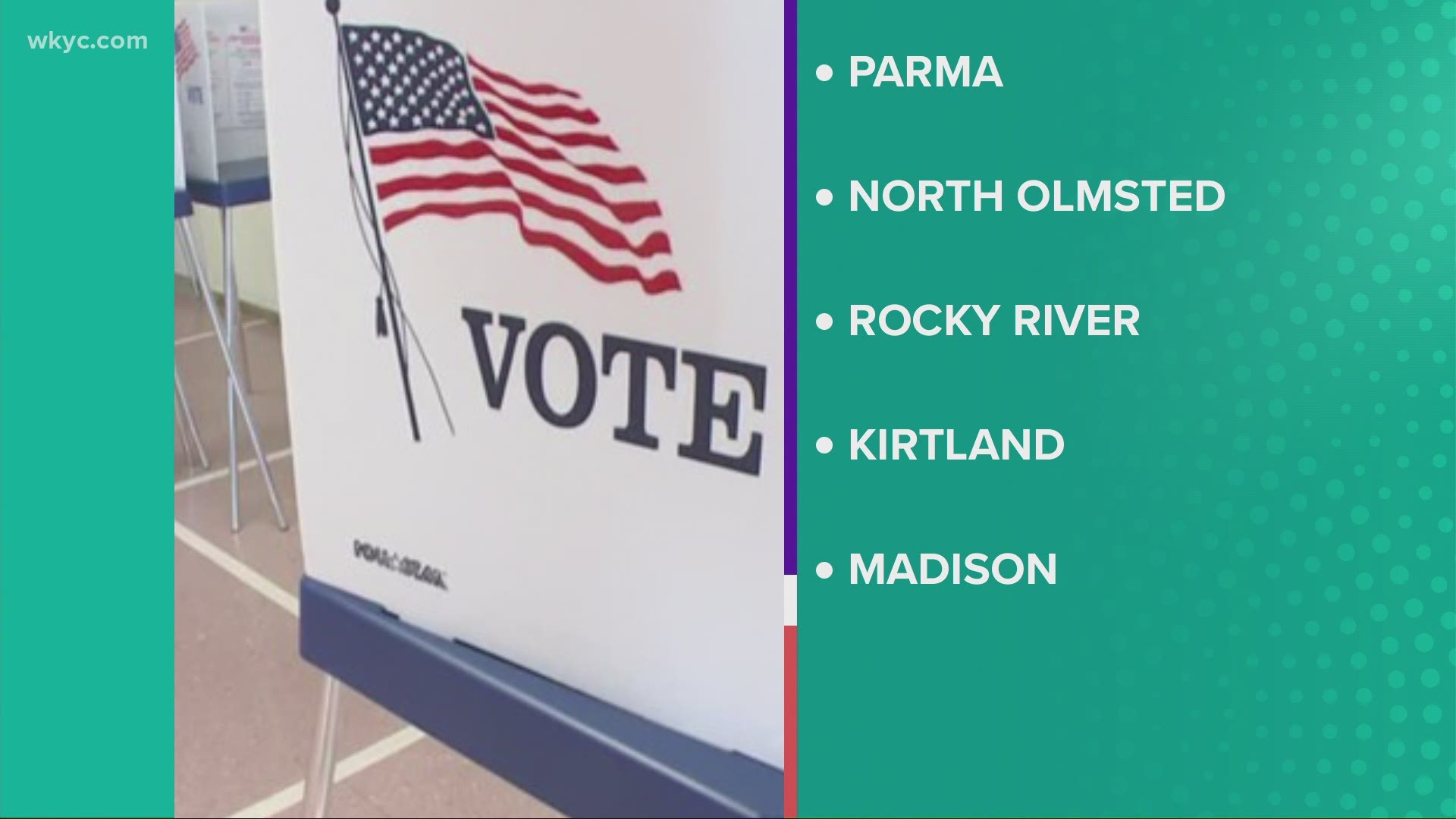The polls are open in Ohio from 6:30 a.m. until 7:30 p.m. as the state hosts in-person voting for the May 4 primary election, which includes multiple school levies.