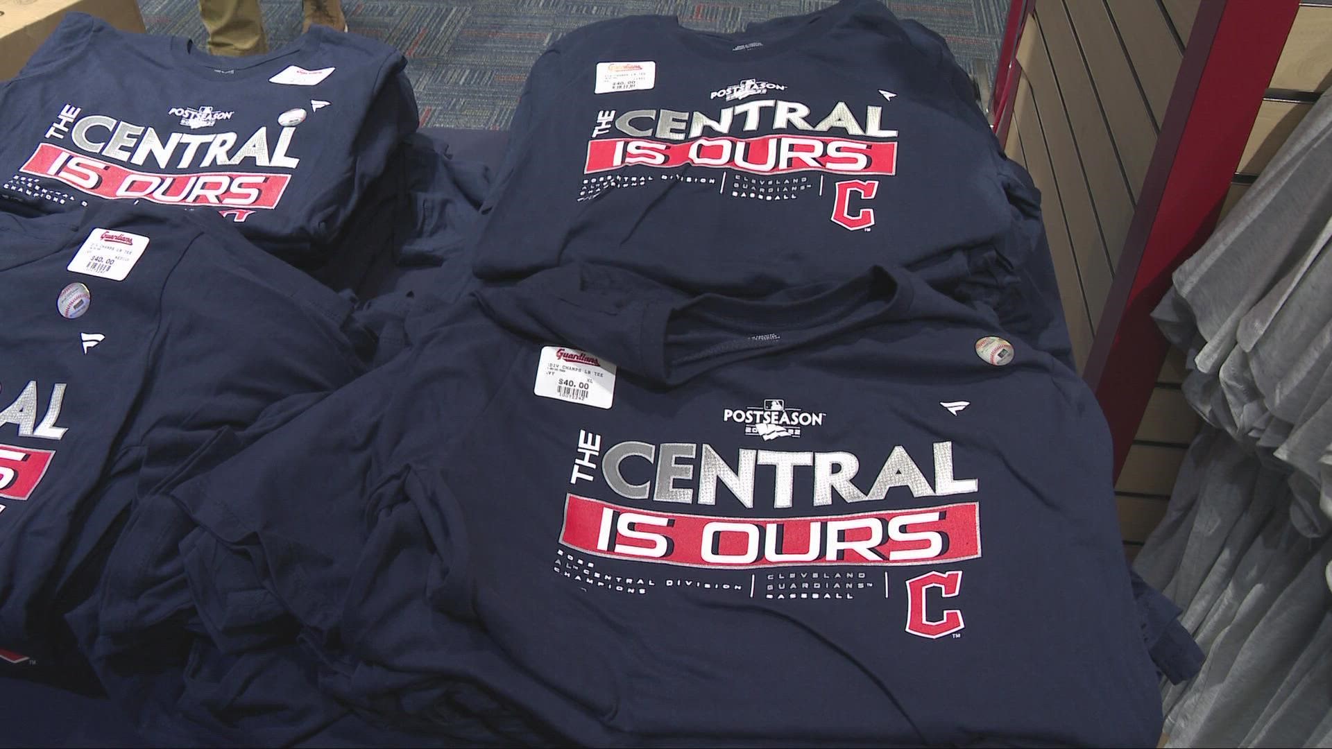 AL Central Division championship merchandise now available at Cleveland  Guardians team shop