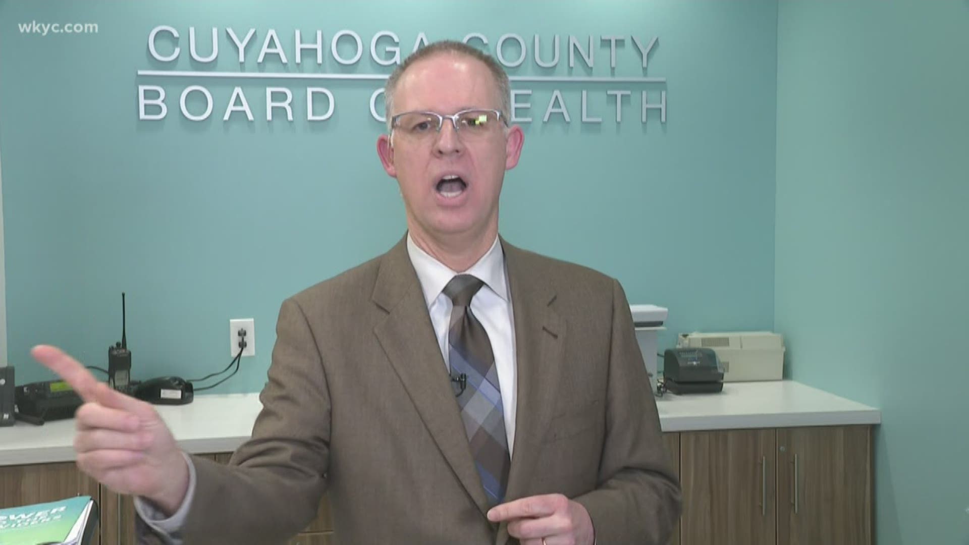 Cuyahoga County Board of health official explains the timeline of coronavirus detection and treatment. Here are the steps.