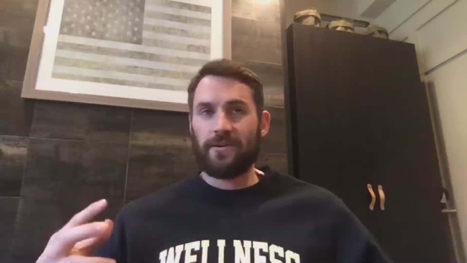 Cleveland Cavaliers forward Kevin Love will join Carson Daly for a candid conversation about anxiety and stress during Wednesday's episode of 'TODAY.'
