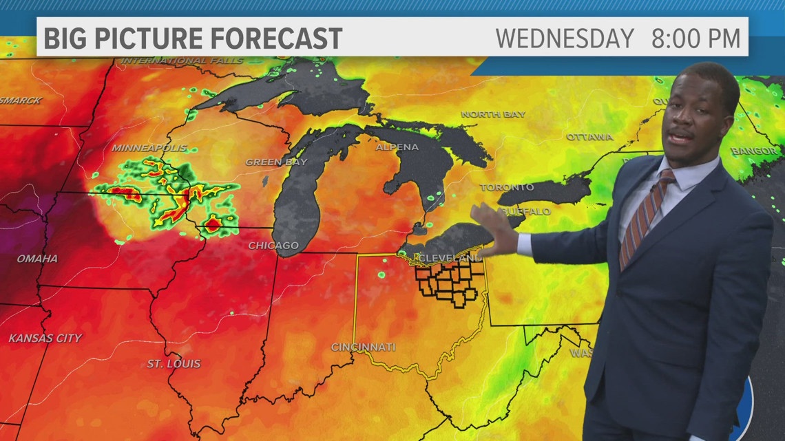 Cleveland Weather Cool temps give way to summerlike heat