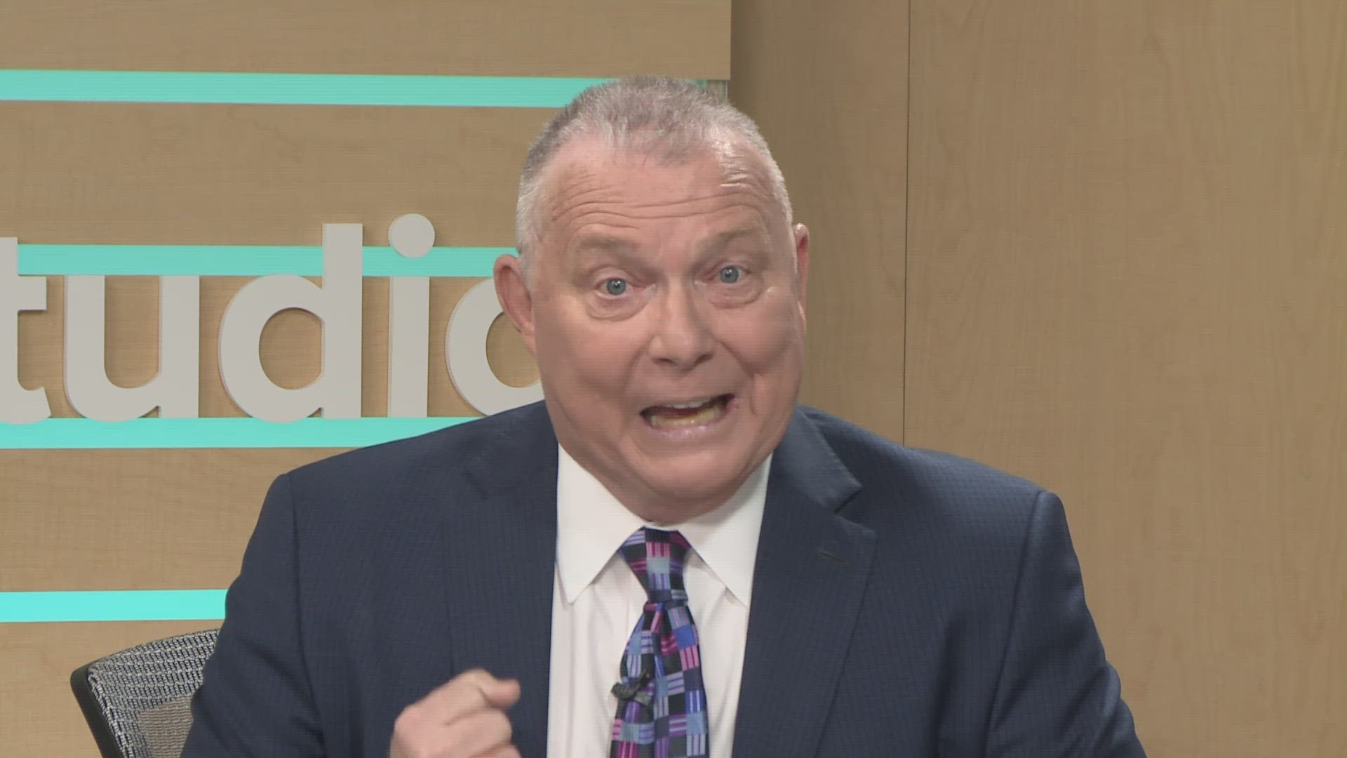 Jim Donovan shares a health update with viewers on Wednesday's edition of Front Row.