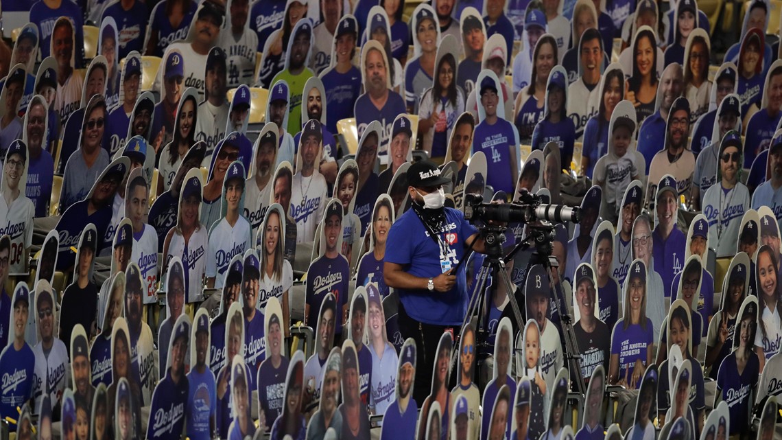 MLB Cardboard Cutout Fans