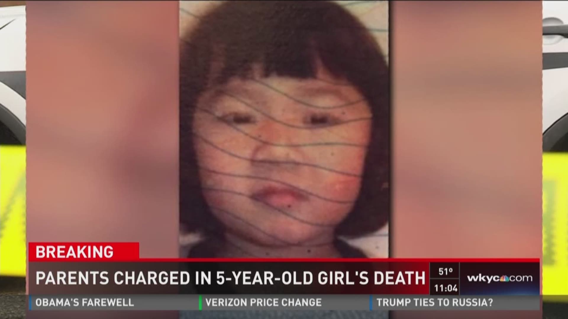 Parents charged in 5 year old girl's death