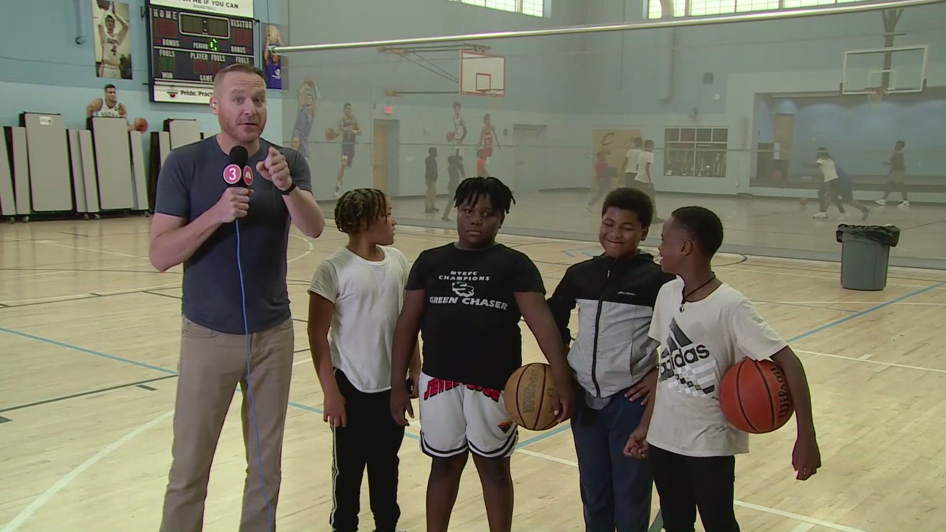 Mike Polk joins kids from the Boys & Girls Clubs to spotlight 3News' Day of Giving Telethon