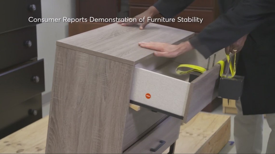 Consumer Reports New law to help prevent furniture tipovers