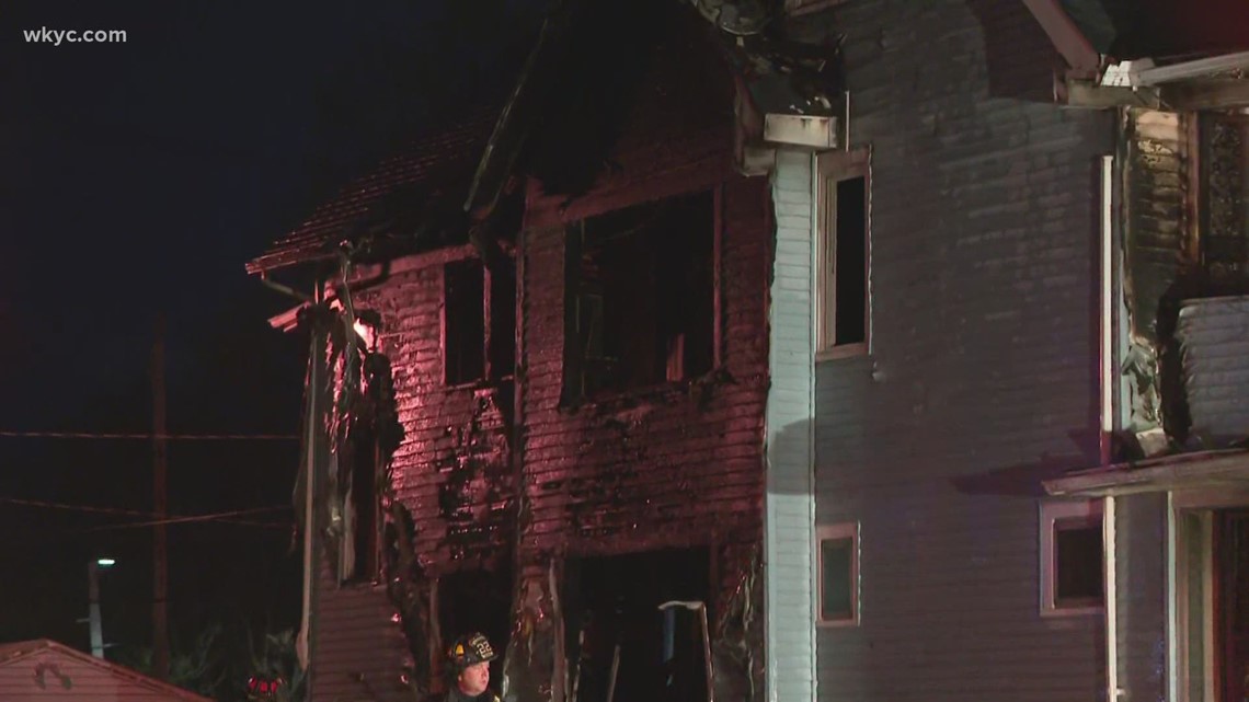 4 adults, 4 children safely escape Cleveland house fire | wkyc.com