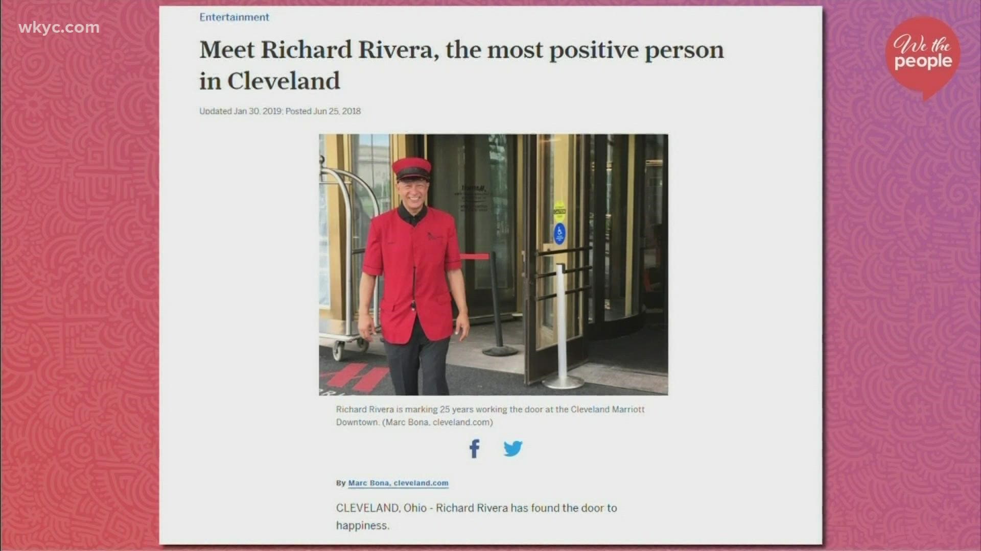 Leon is speaking with Richard Rivera, the most positive person in Cleveland!