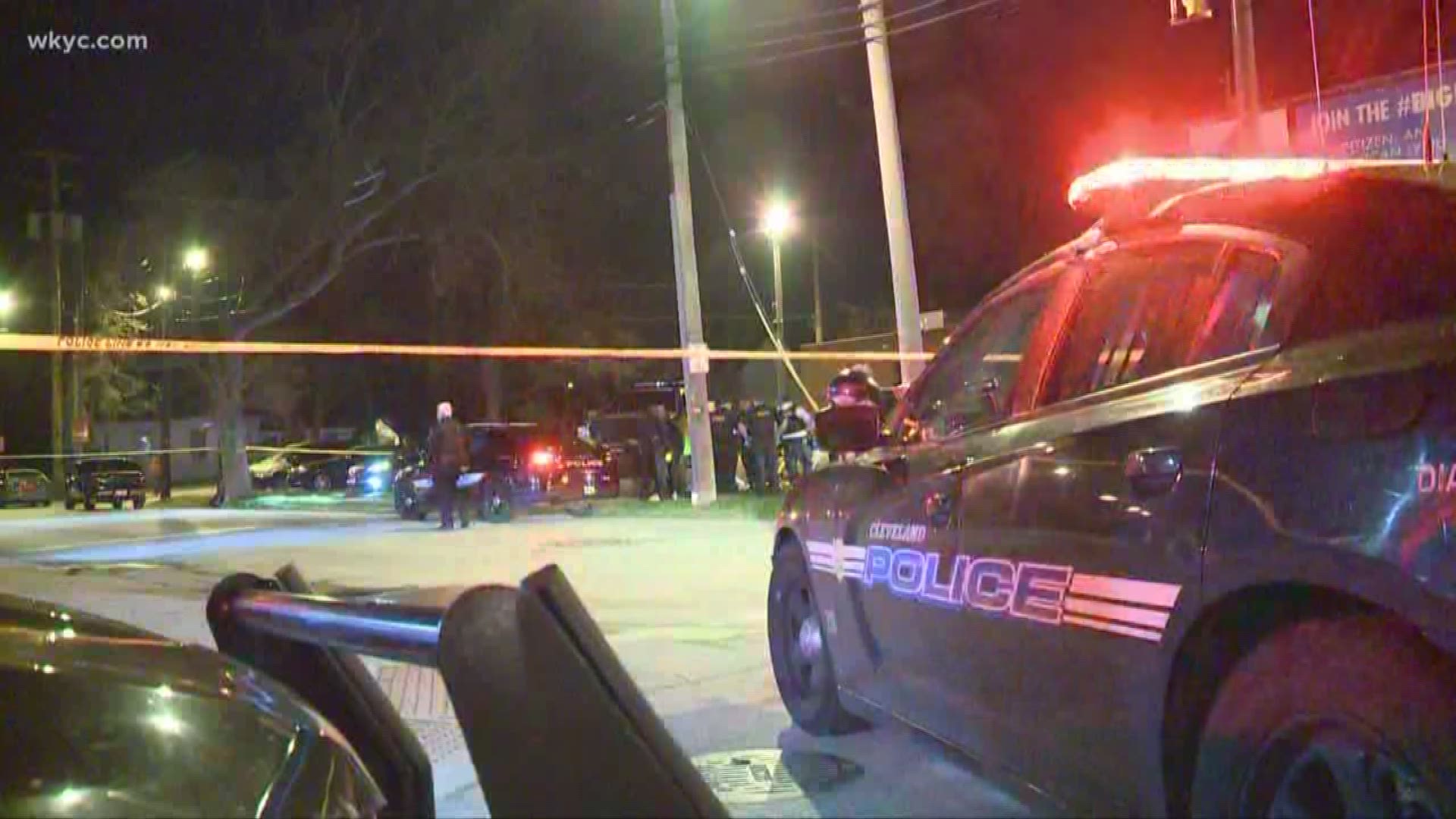 April 22, 2019: Police say two people are dead and two others hurt after gunfire erupted overnight outside Club Alma Yaucana on West 25th Street in Cleveland.