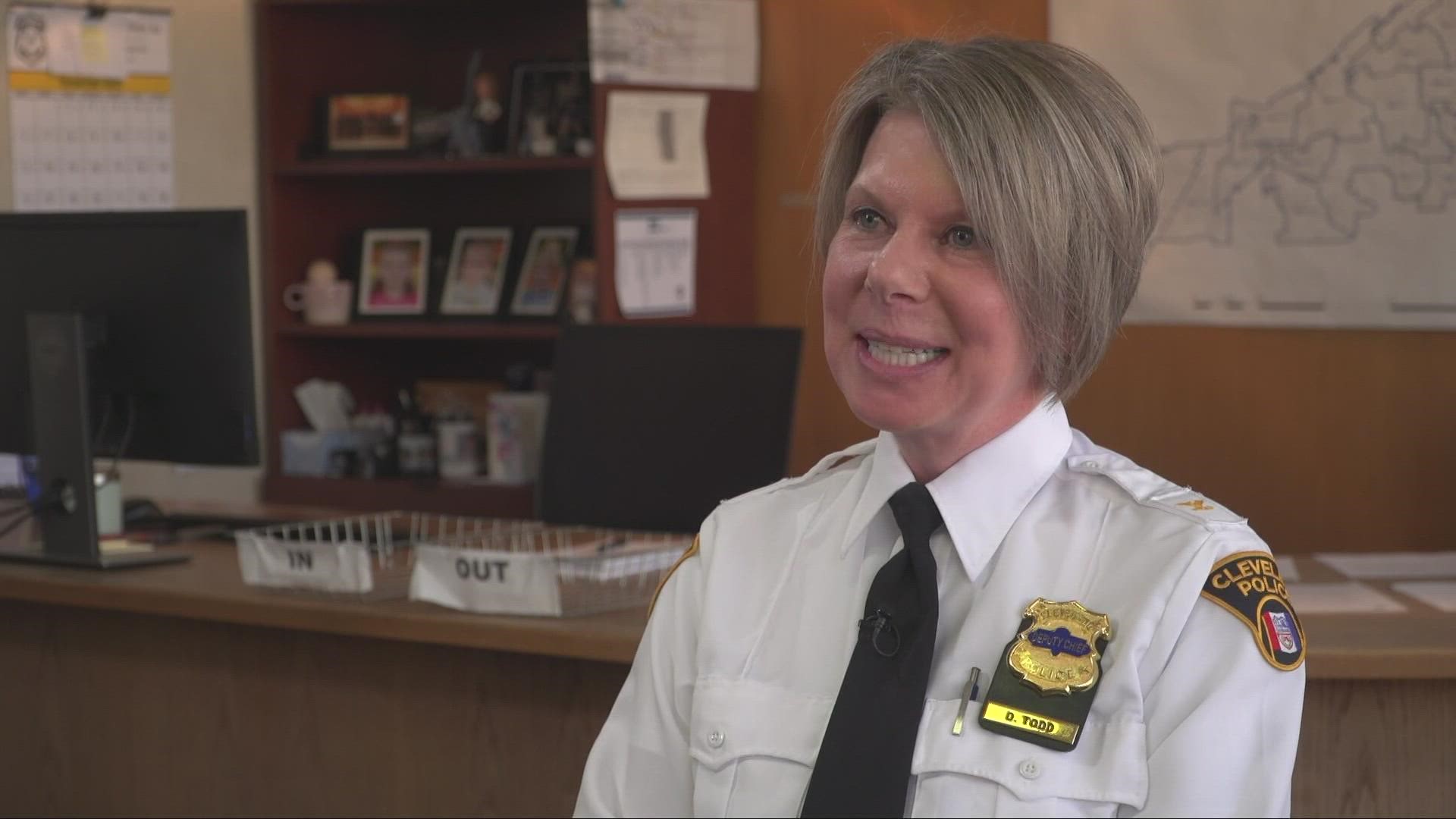 Cleveland Police Deputy Chief Annie Todd relishing new role.