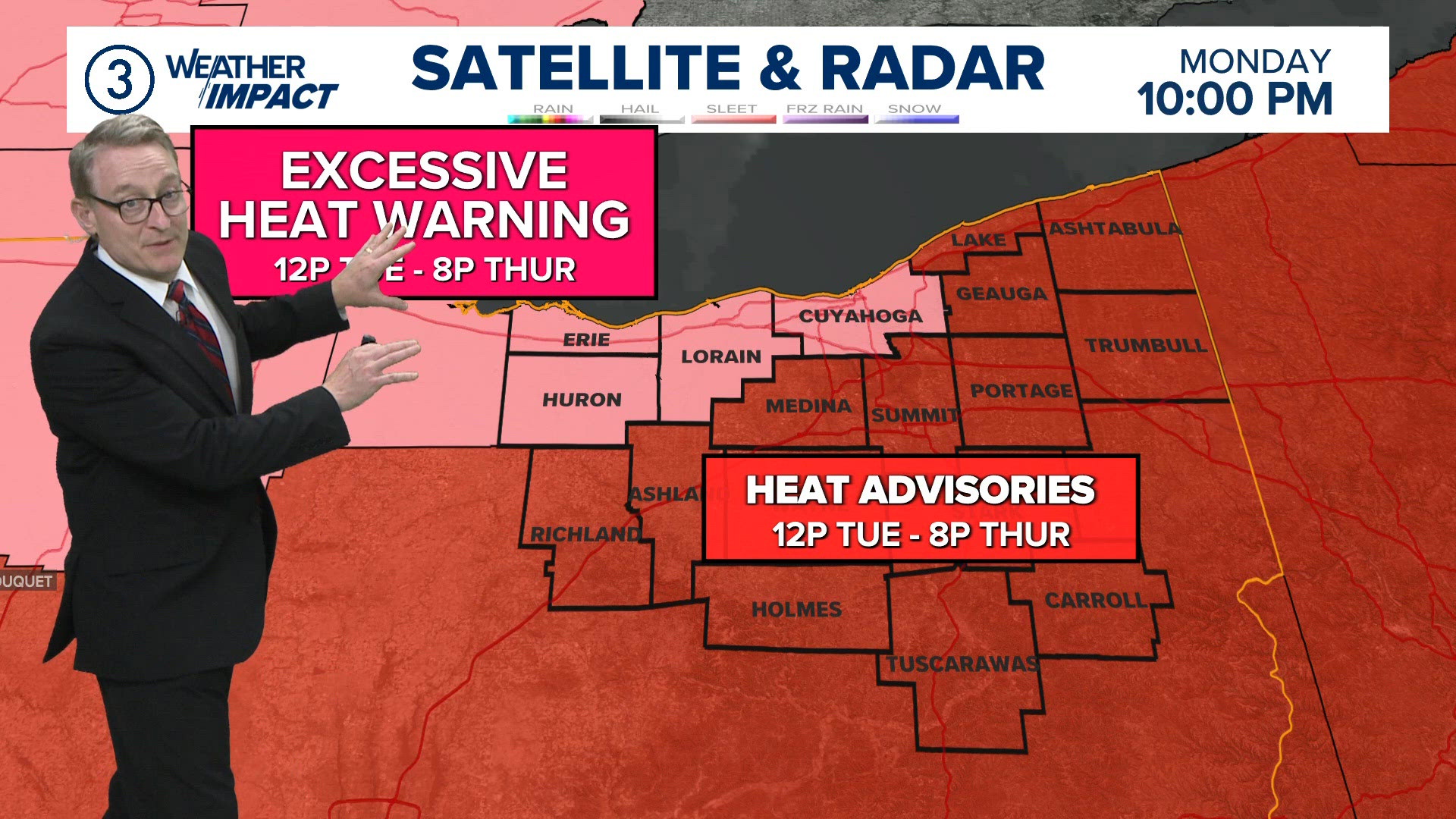 Weather Impact Alert: Dangerous heat on the way to Northeast Ohio ...