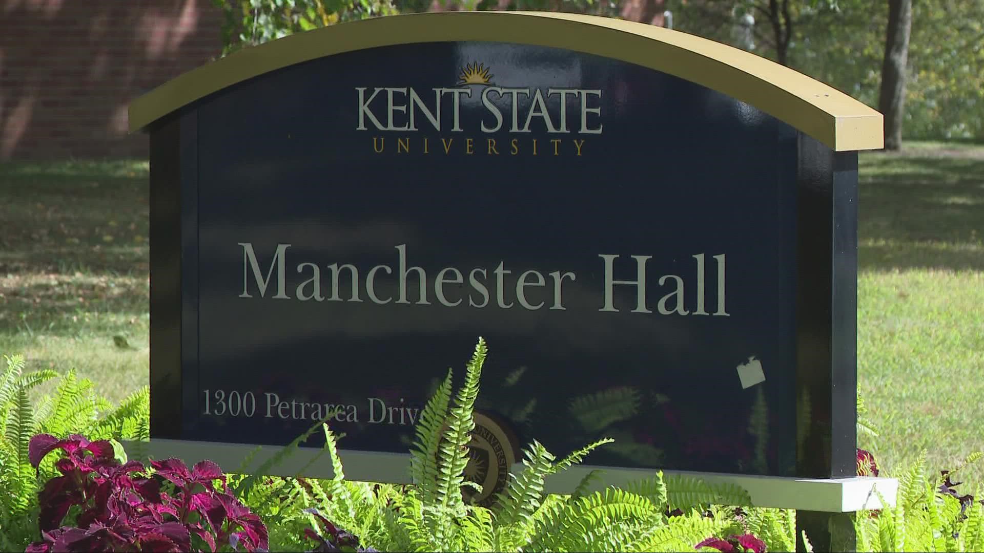 The alleged sexual assaults happened in Manchester Hall and Allyn Hall on Kent State's campus.