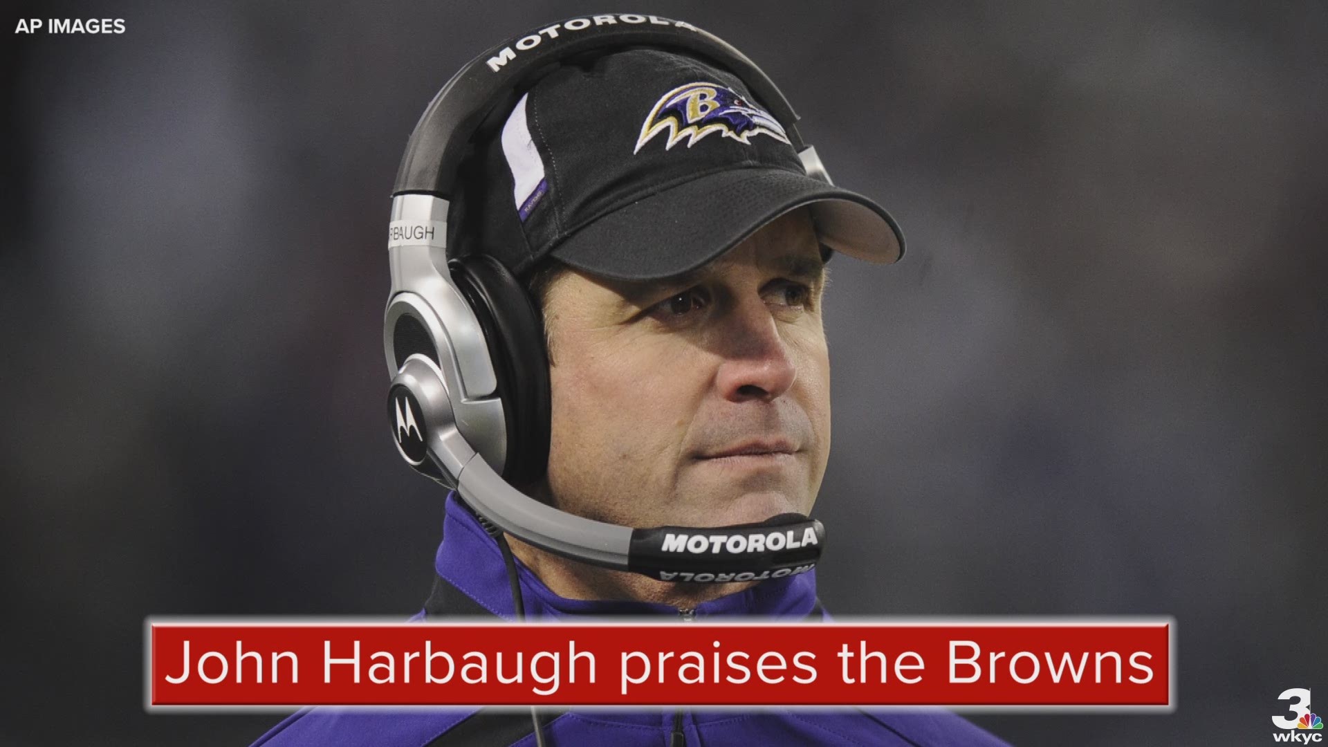 Speaking to reporters at the NFL owners meetings, Baltimore Ravens head coach John Harbaugh had plenty of praise for the Cleveland Browns.
