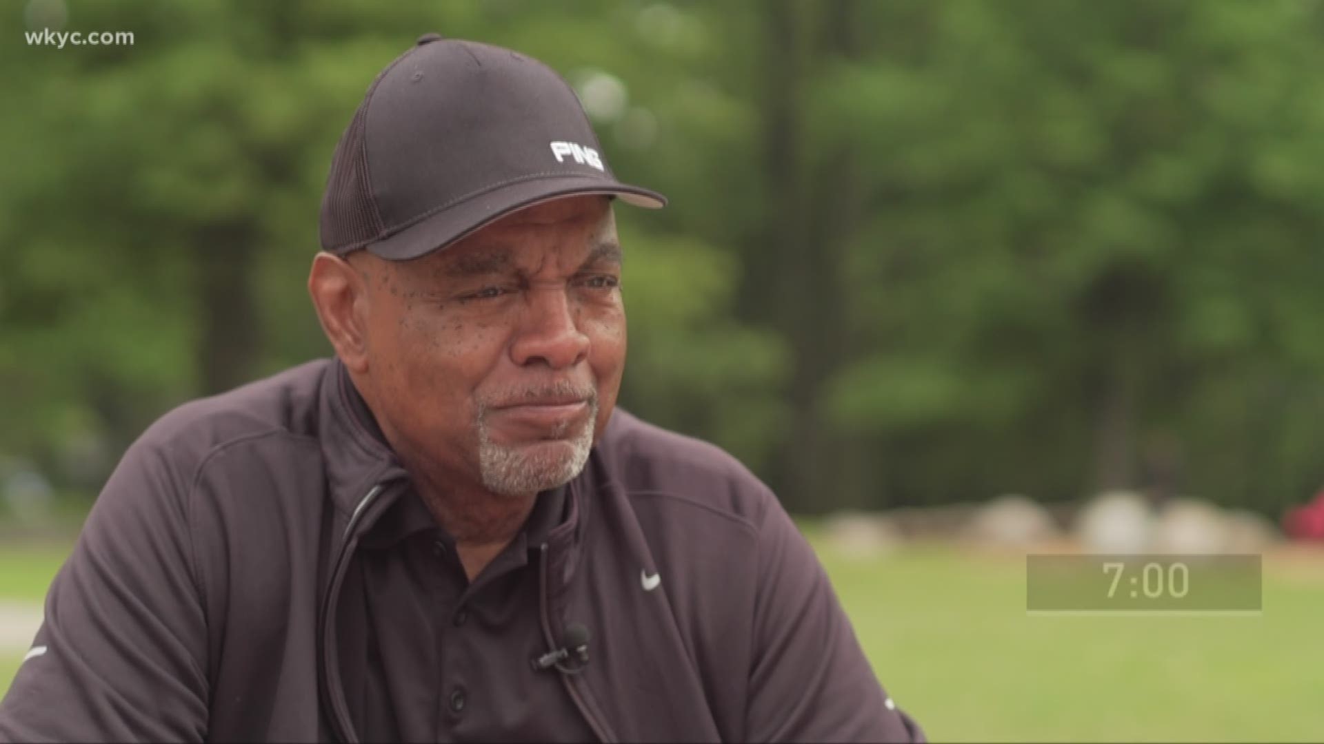On this episode of 7 Minutes, WKYC's Russ Mitchell sits down with former Cleveland Brown, sports caster Reggie Rucker