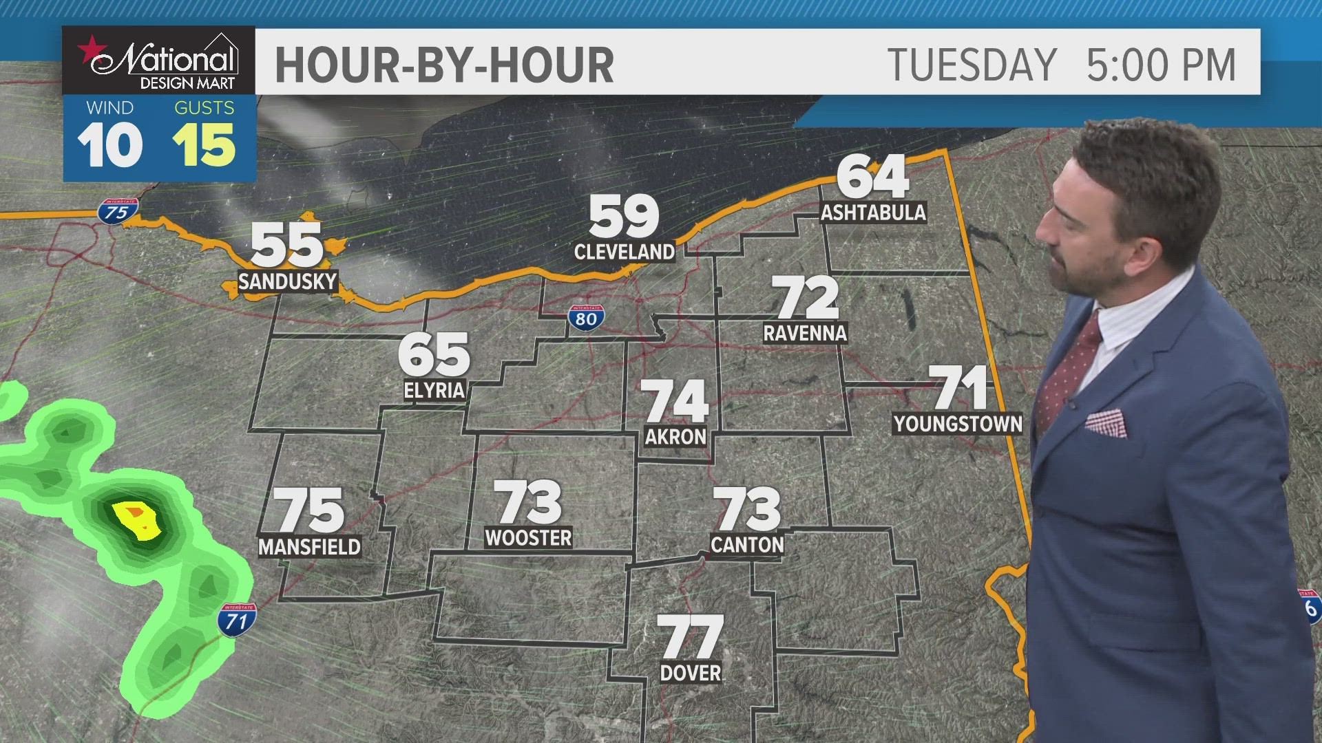 We're tracking more sunshine and warm temps for today. 3News' Matt Wintz has the hour-by-hour details in his morning weather forecast for Tuesday, April 16, 2024.