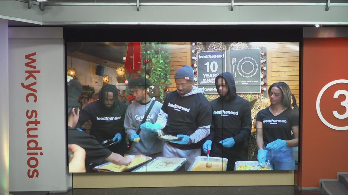Myles Garrett, Nick Chubb host annual 'Feed the Need' event - Vimarsana News