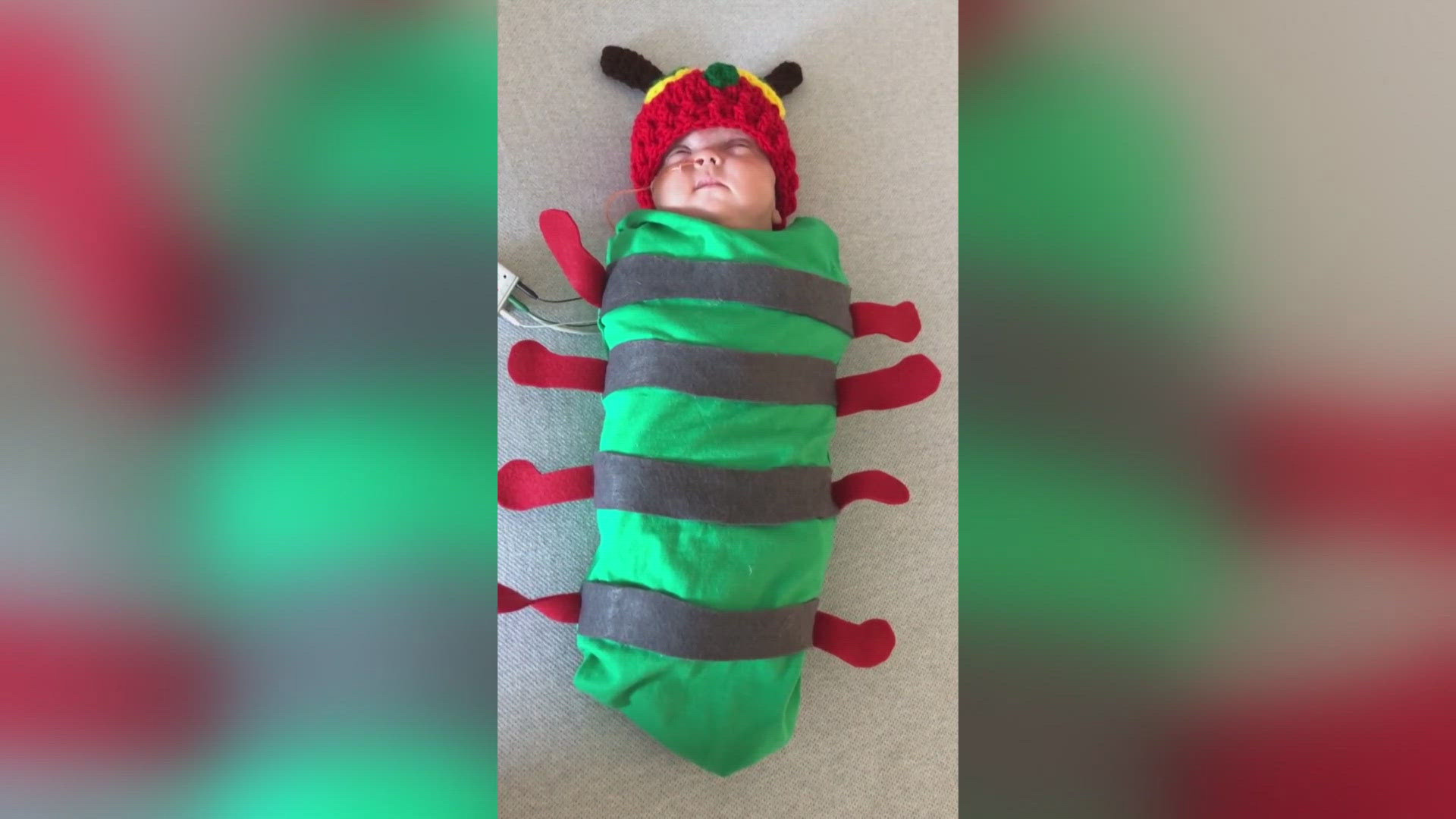 At the Cleveland Clinic, babies in the NICU got all dressed up in adorable Halloween costumes.