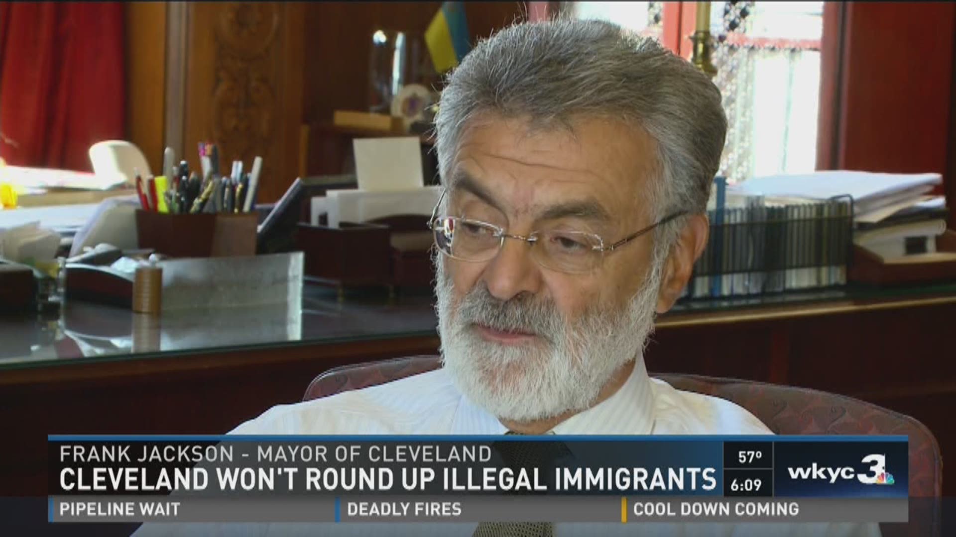 Cleveland won't round up illegal immigrants