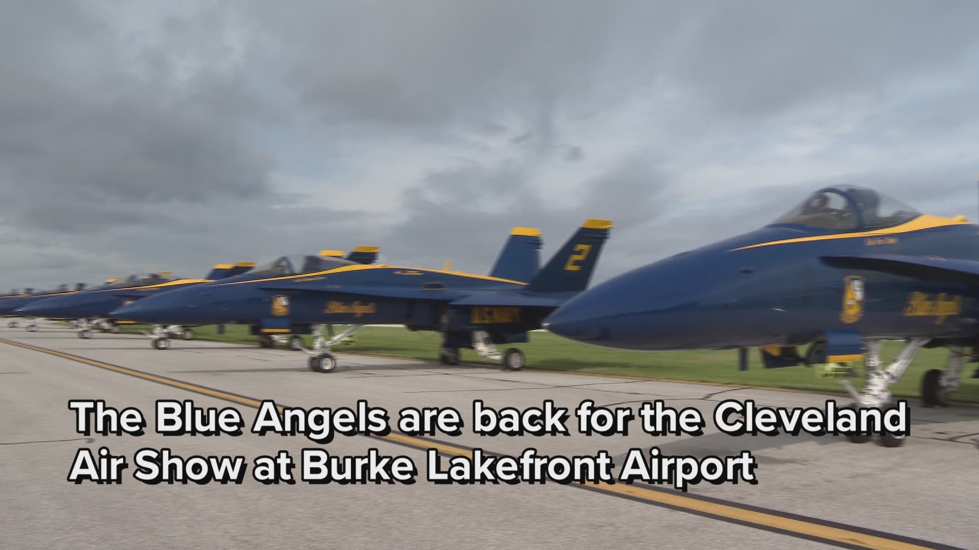 Blue Angels prep in Cleveland