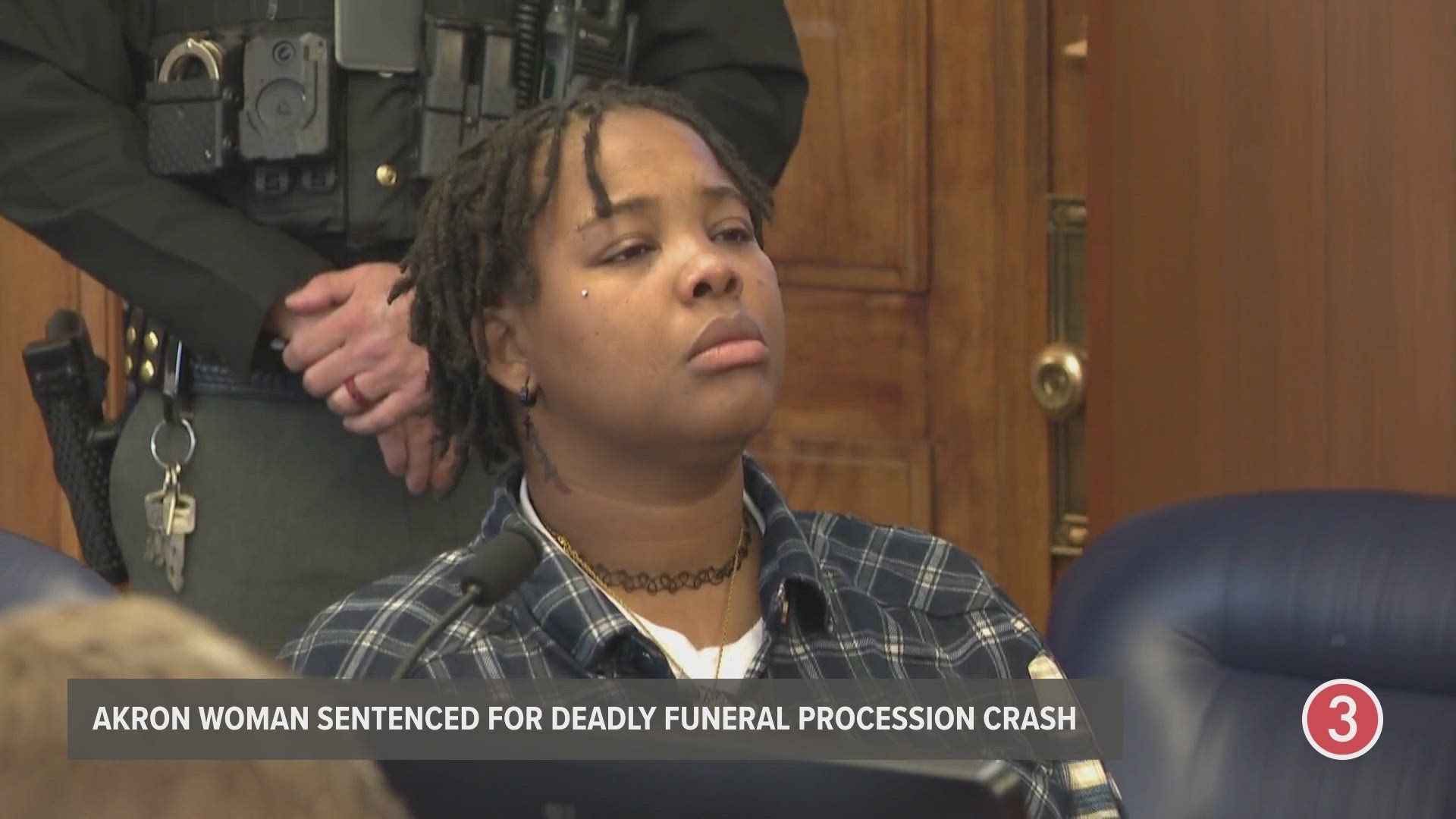 31-year-old Tynicka Allen was sentenced to 4 years and nine months in prison for a deadly funeral procession crash that killed her son and nephew.