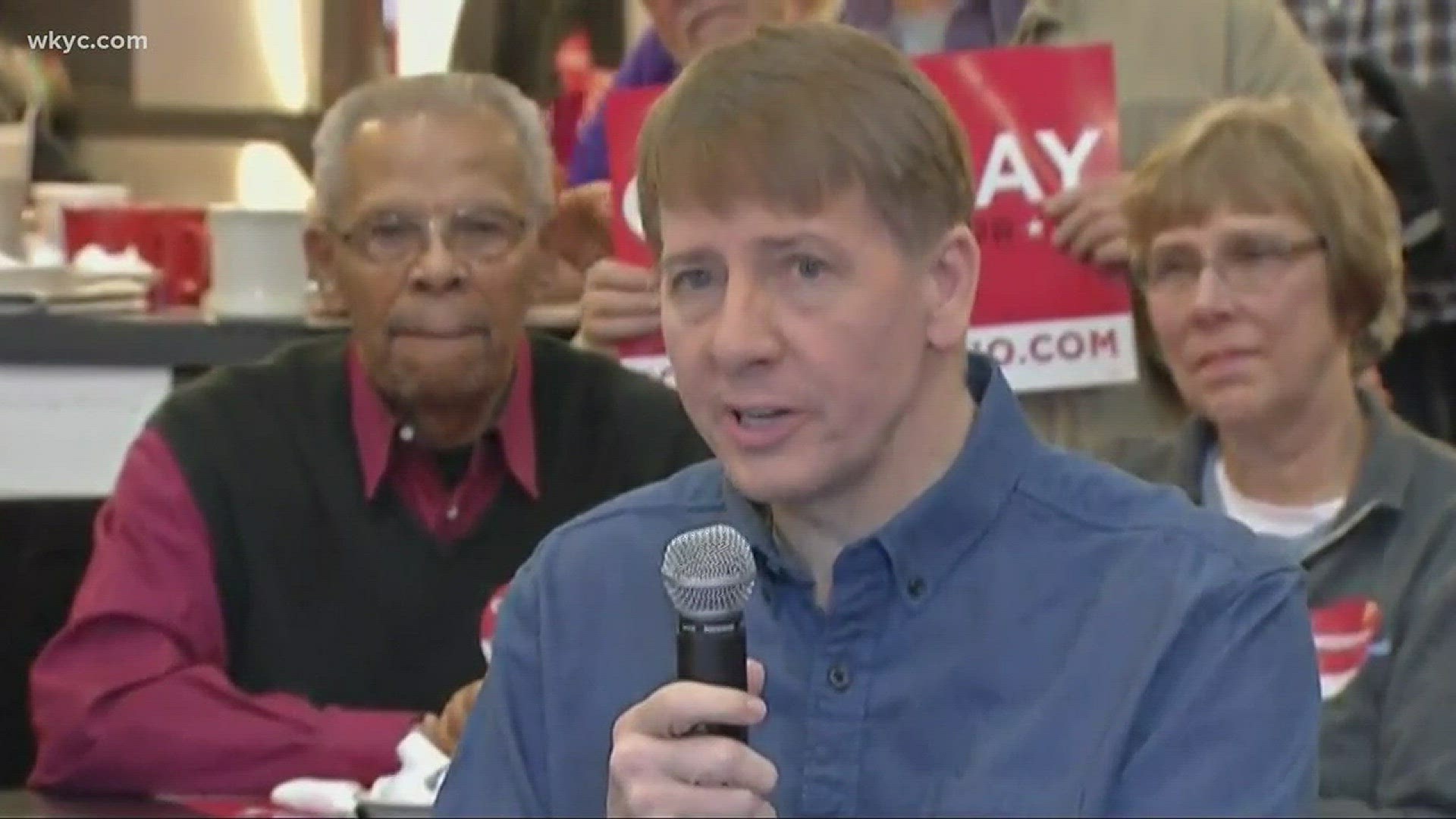 Dec. 5, 2017: Add Richard Cordray's name to the list of candidates running to be Ohio's next governor. The Democrat announced his campaign Tuesday saying he will focus on 'kitchen table issues' like the cost of health care.