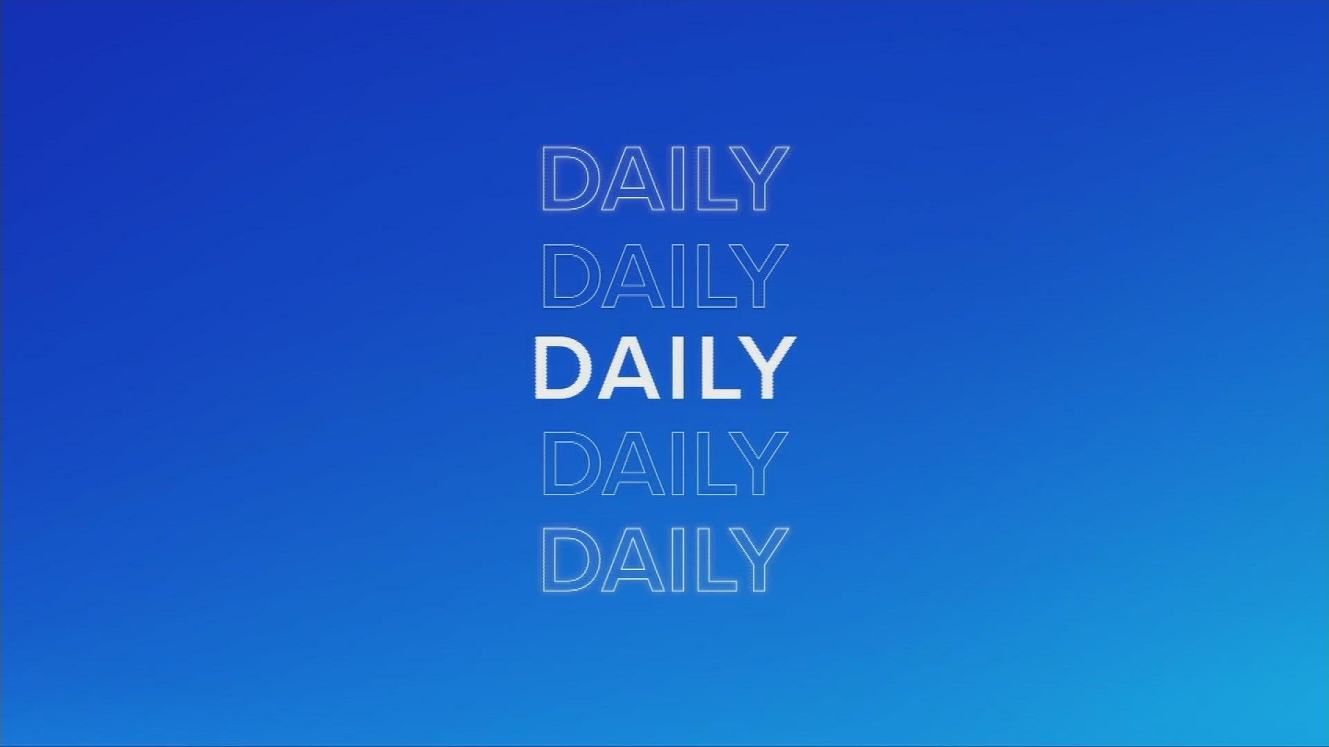 Where the latest Powerball jackpot ranks in the top prizes of all time on today's 3News Daily with Stephanie Haney.