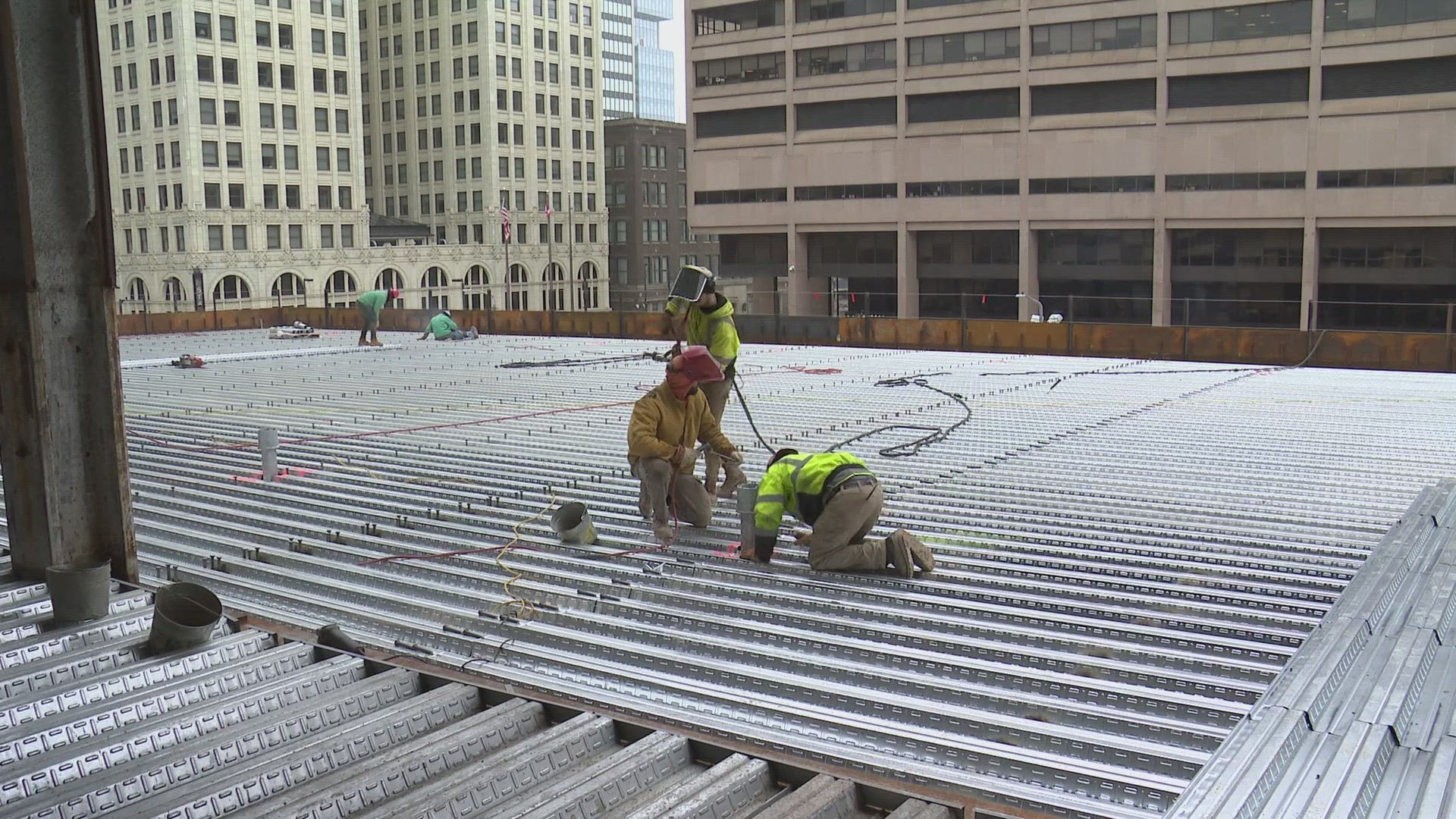 At the Huntington Convention Center of Cleveland, that preparation involves construction on a $49 million renovation project.