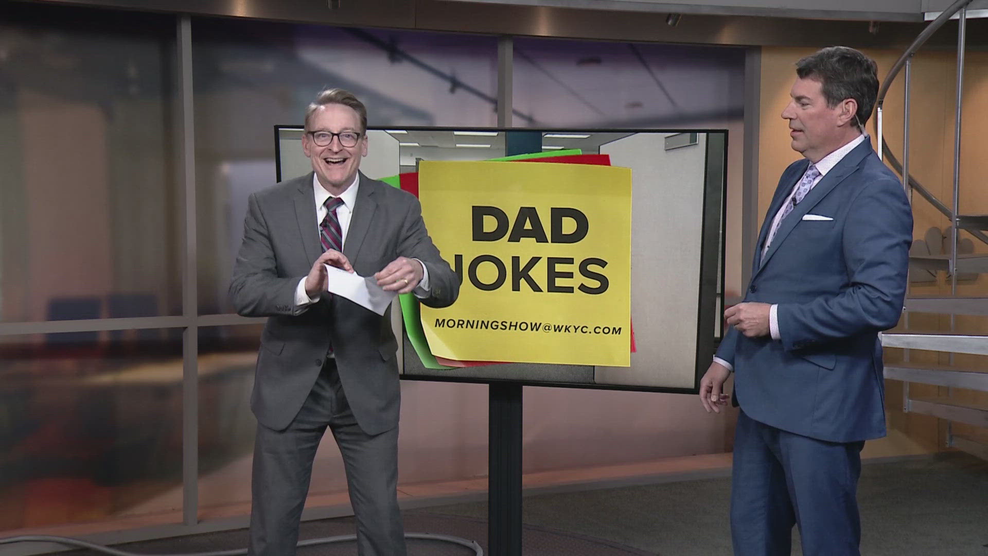 Dad jokes with 3News