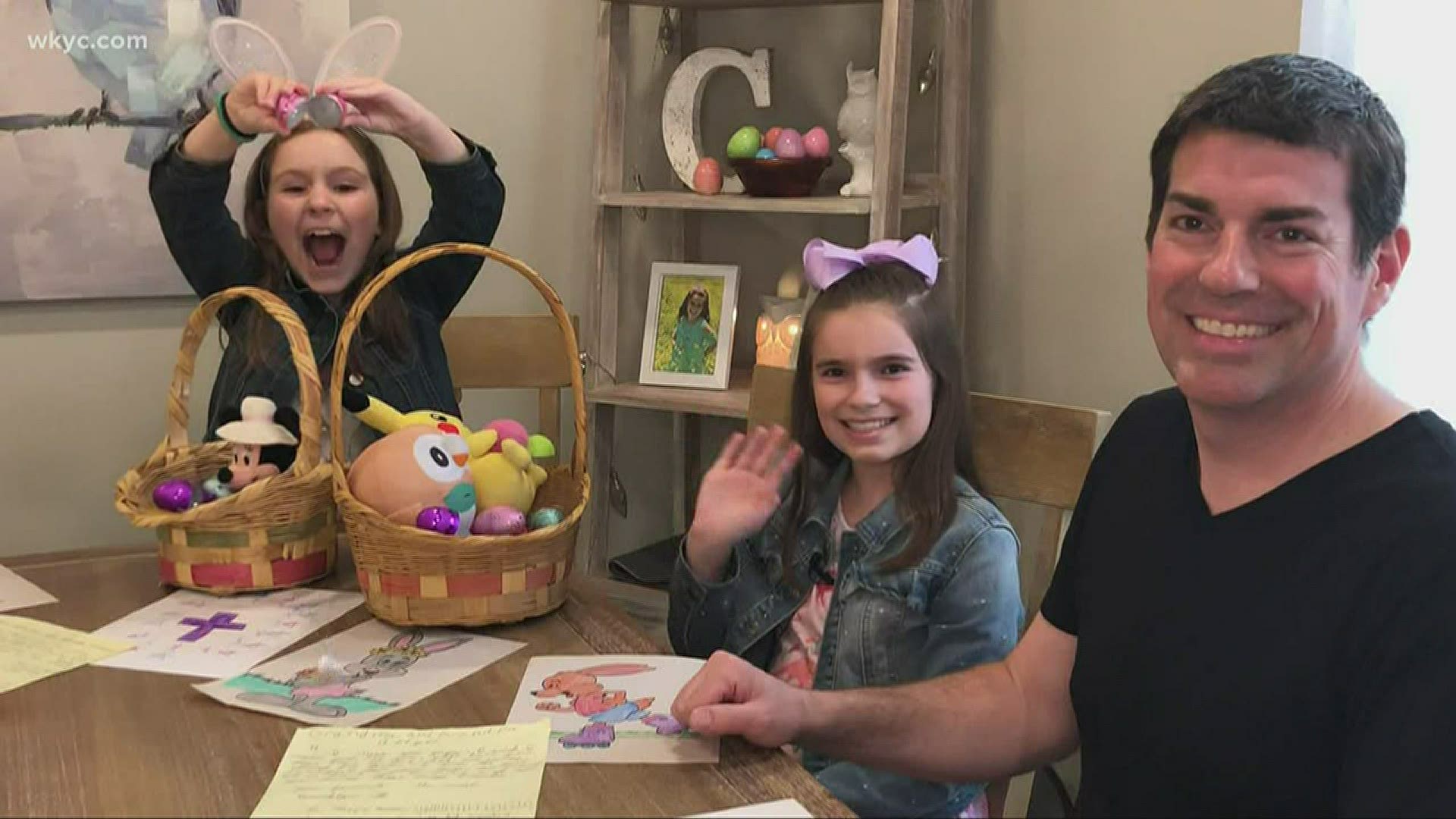 There are still plenty of ways to have fun as a family while observing Easter. Dave Chudowsky's daughters share their ideas.