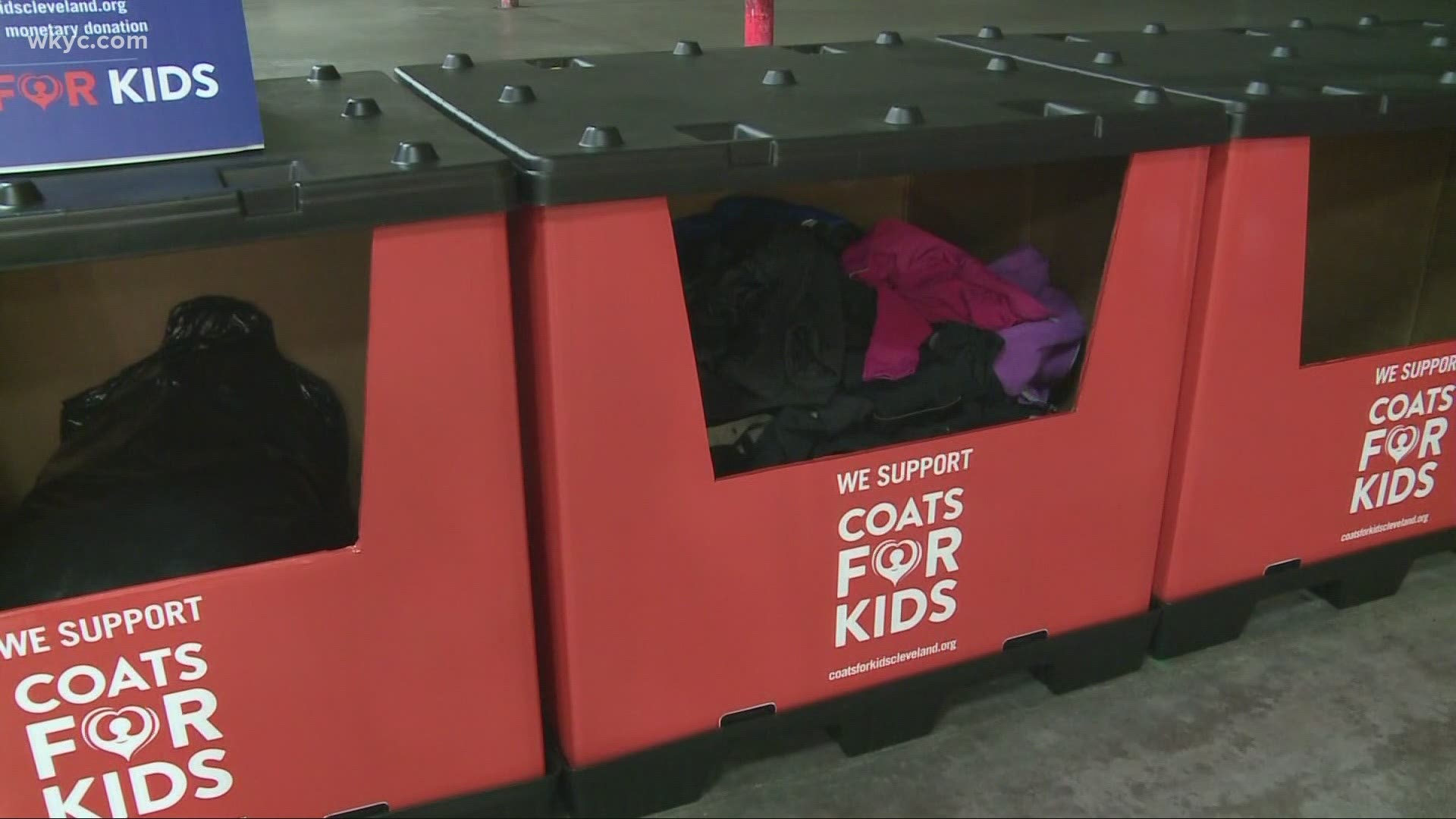 Just drop a new or gently used coat into a bin at area mall or at participating businesses.  There is a complete list at WKYC.com.
