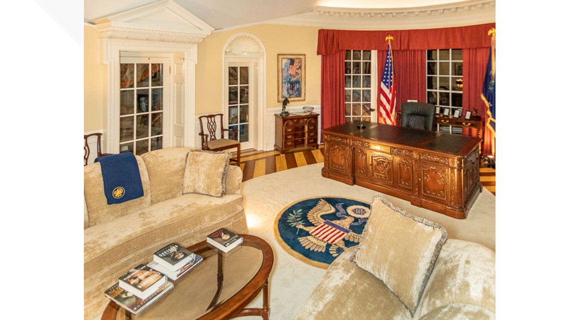 Kirtland Hills Mentor Oval Office replica house | wkyc.com