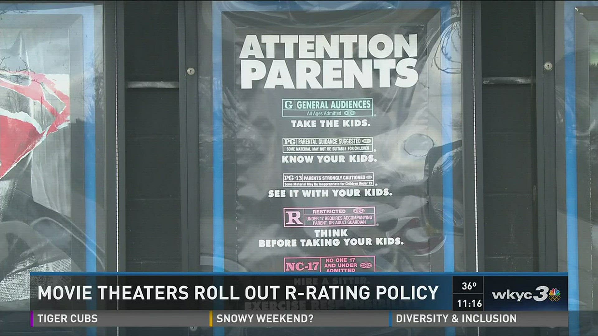 Regal Cinemas tightens age limits at R-rated movies