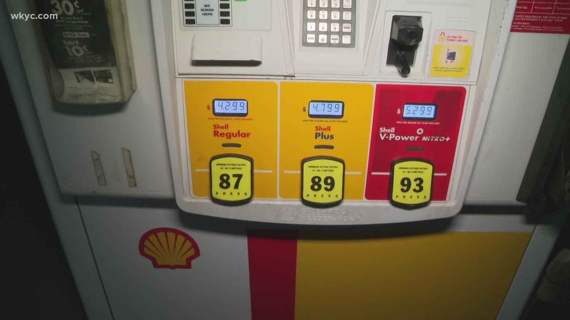 Gas prices are on the rise across the country amid the war in Ukraine. 3News' Lindsay Buckingham has an update on where Ohio's gas prices stand.