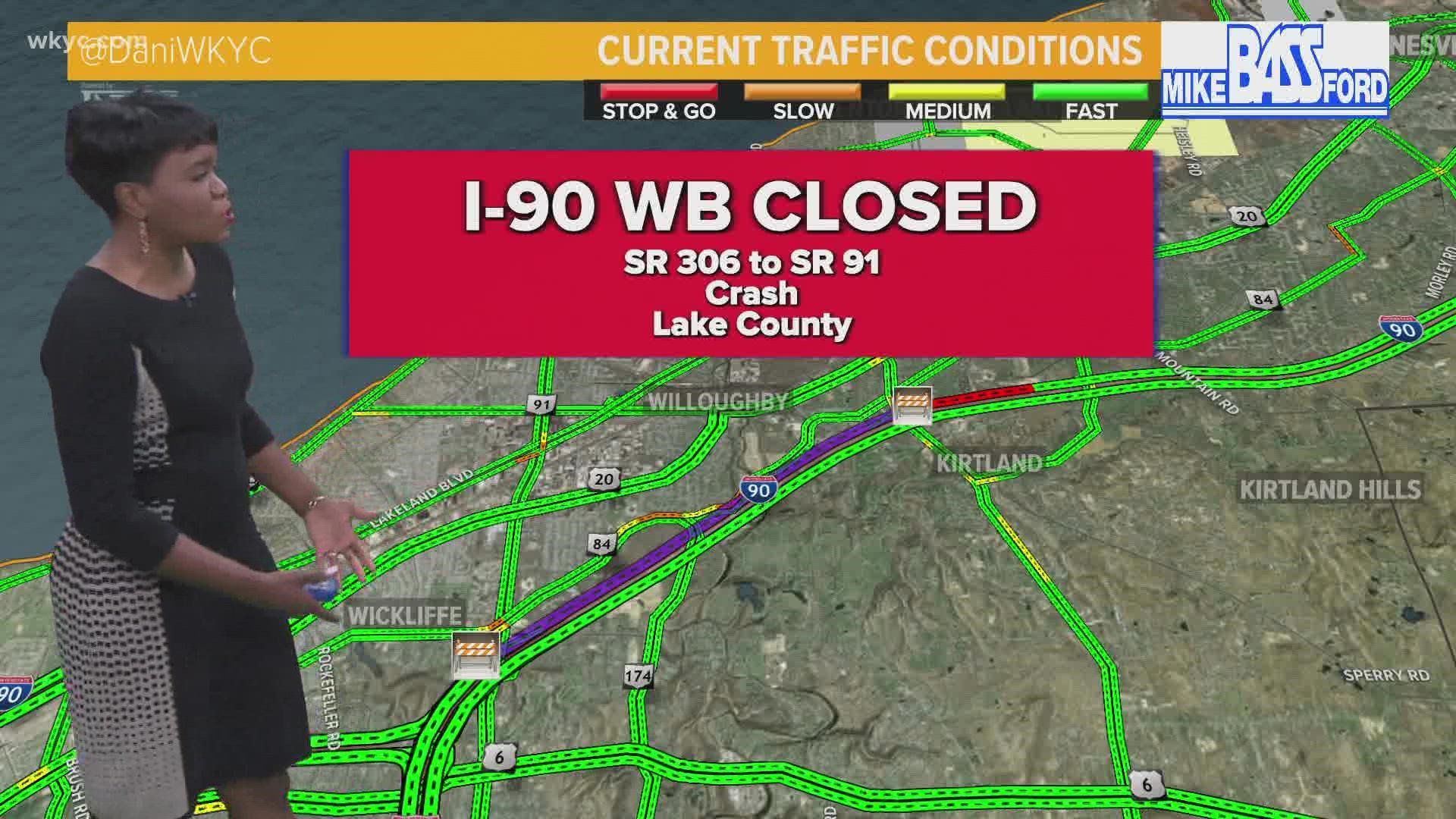 Why Is I 90 Closed In Lake County Wkyc Why Is I 90 Closed In Lake County Wkyc