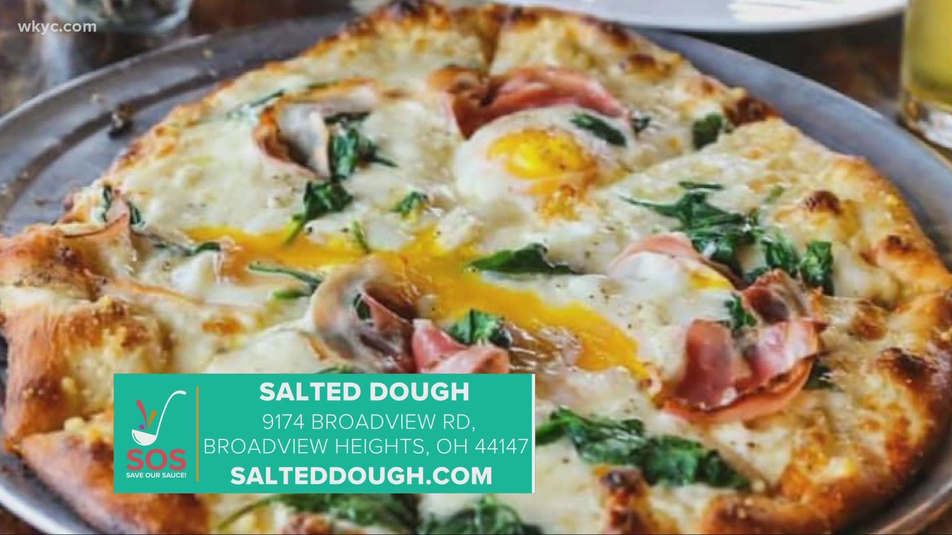 We're highlighting Salted Dough as we continue the 'Save Our Sauce' campaign to show support for Northeast Ohio restaurants amid the COVID-19 pandemic.