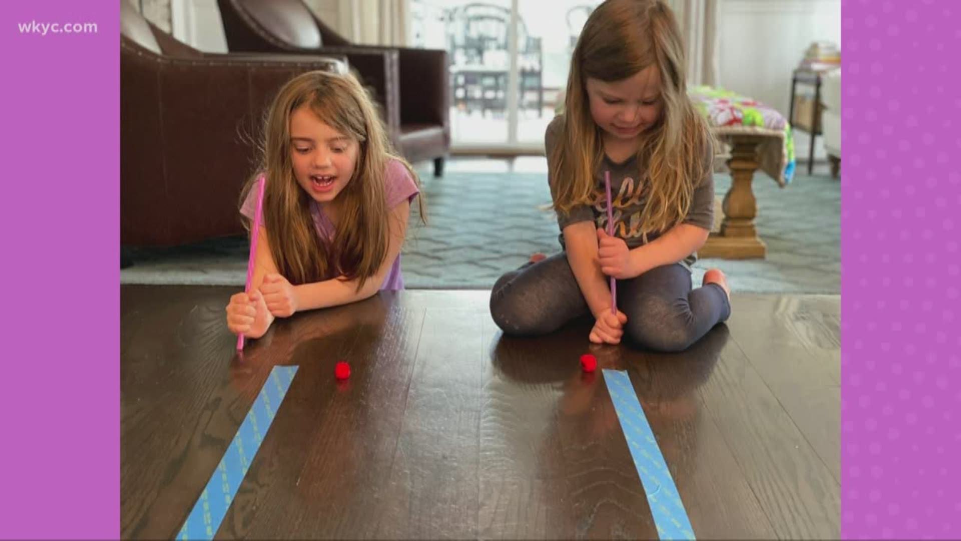 When it’s cold or raining, the kids need something to do inside. How about a race? Maureen Kyle shows us how to get your kids to exercise their lungs in a fun way.