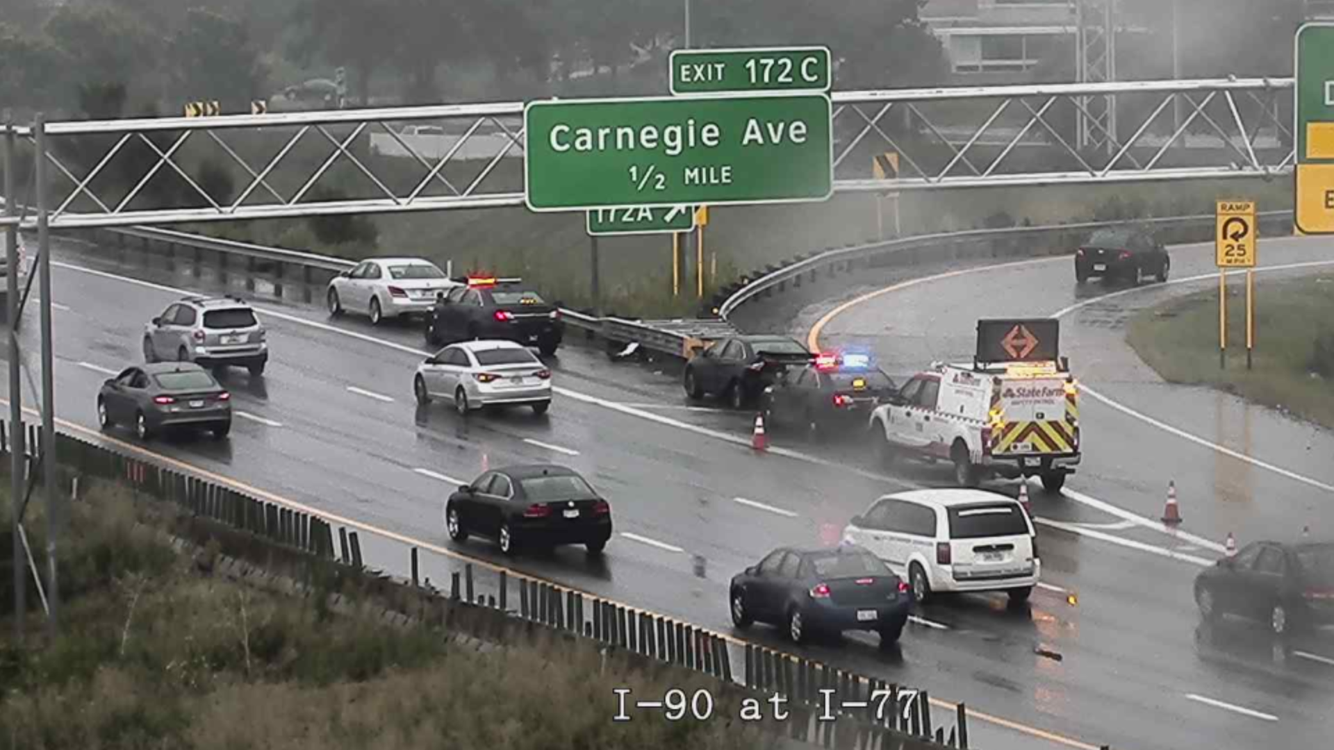TRAFFIC ALERT | Delays on I-90 east following crash in Cleveland | wkyc.com