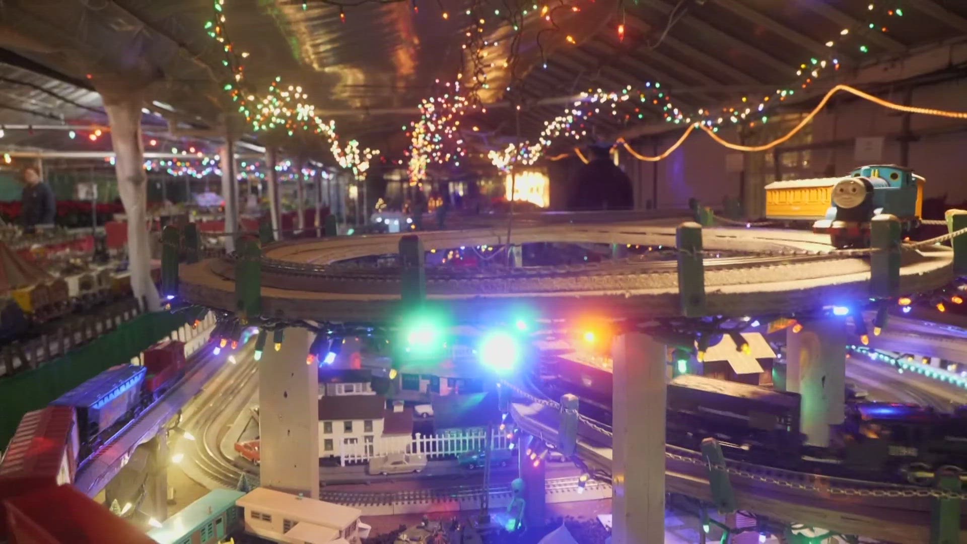 Puritas Nursery on Cleveland’s west side has trees, wreaths and poinsettias for the holidays, but you'll also find an incredible model train display.