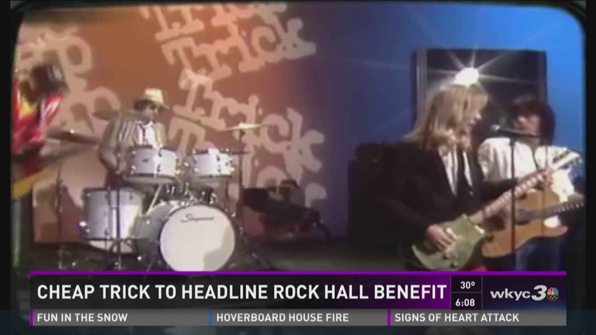 2016 Rock and Roll Hall of Fame Inductees Cheap Trick to Headline