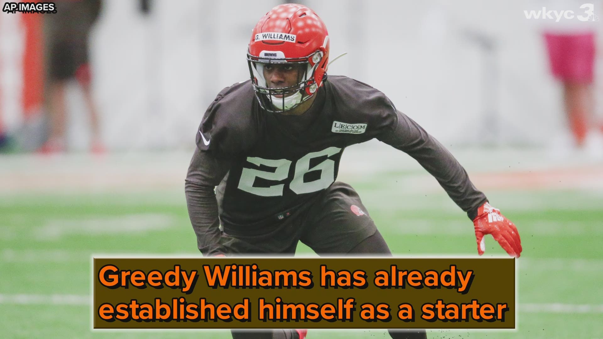 At Cleveland Browns minicamp this week, it was clear that rookie cornerback Greedy Williams has already earned a starting role with the team.