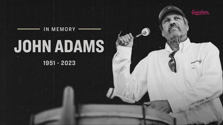 Cleveland Guardians announce funeral arrangements for drummer John Adams