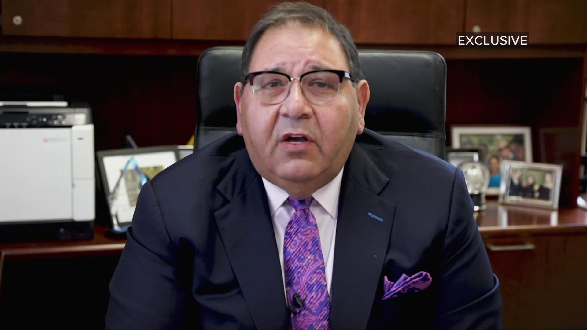 The hospital's board of trustees claims Boutros failed to disclose more than $1.9 million in bonuses he gave to himself over a four-year period.