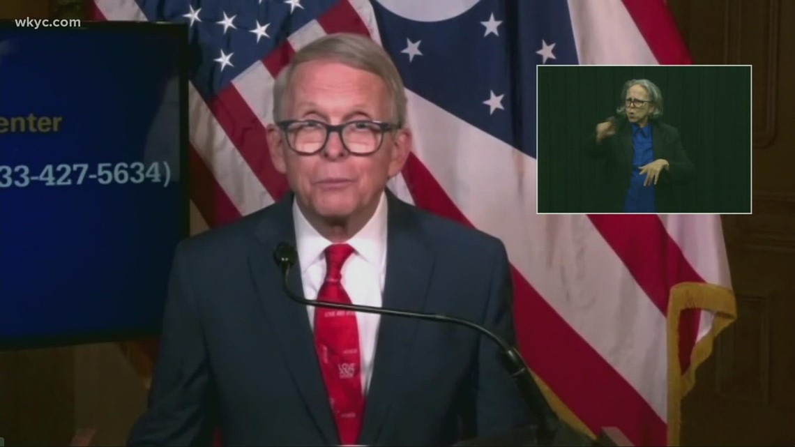Ohio Gov. Mike DeWine urges schools to implement mask policies amid COVID-19 surge