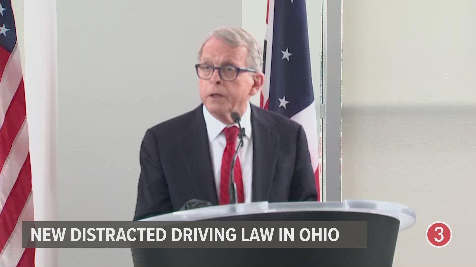 New distracted driving law in Ohio Gov. Mike DeWine gives update