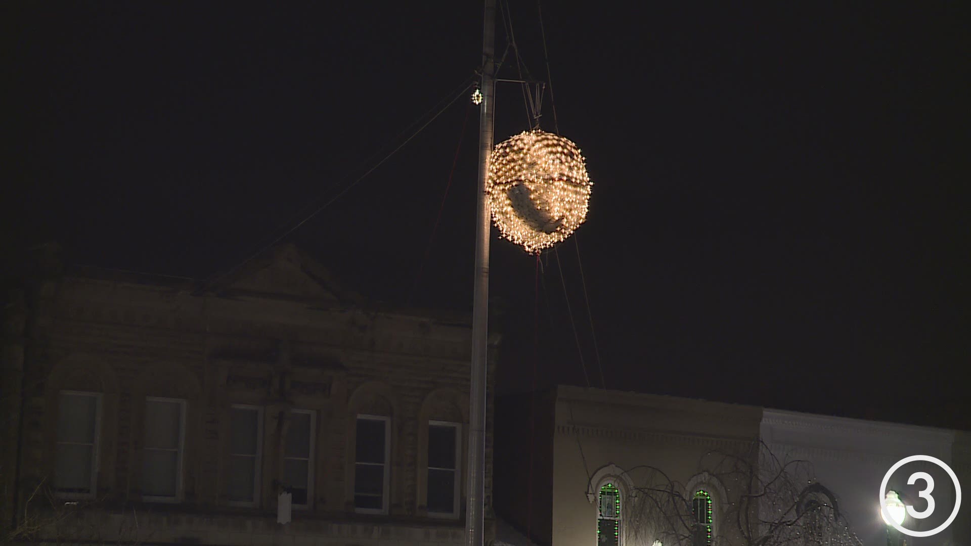 The city of Chagrin Falls kicked off 2020 with its annual Popcorn Ball Drop.