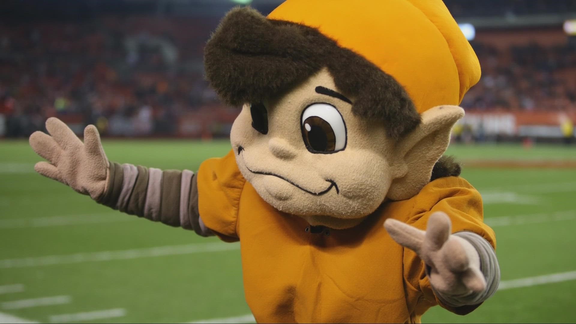 brownie the elf cleveland browns