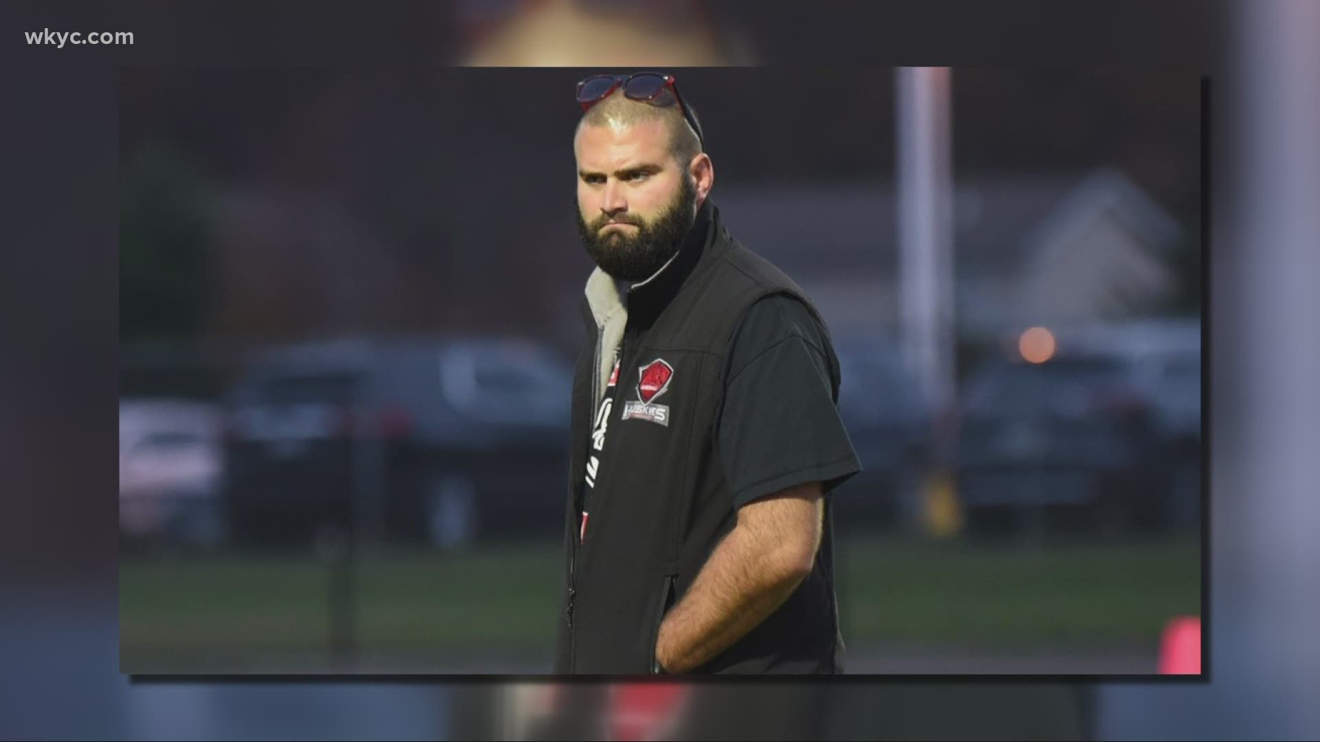 George Gresko, the head football coach of Middlefield's Cardinal HS, is charged with tampering with records and unauthorized use of a telecommunication device.